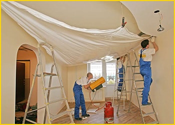 Прогрев потолка